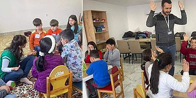 Gazipaşa'da depremzede psikolojik danışmanlık ve rehberlik hizmeti.