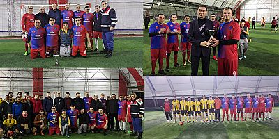 Kaymakamlık futbol turnuvasının şampiyonu, Jandarma spor oldu