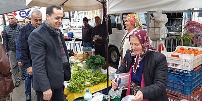 Gazipaşa- CHP - Mehmet Ali Yılmaz- Cuma pazarı-