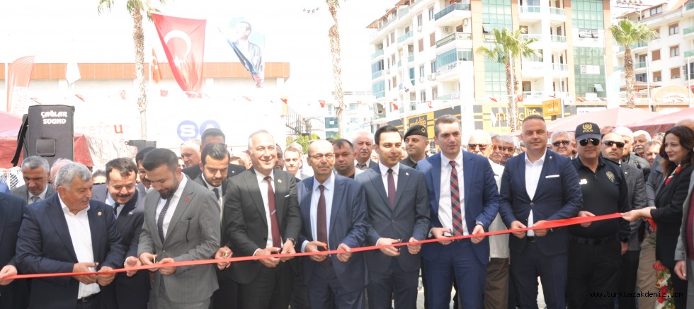 Gazipaşa 15. Tarım Fuarı açıldı