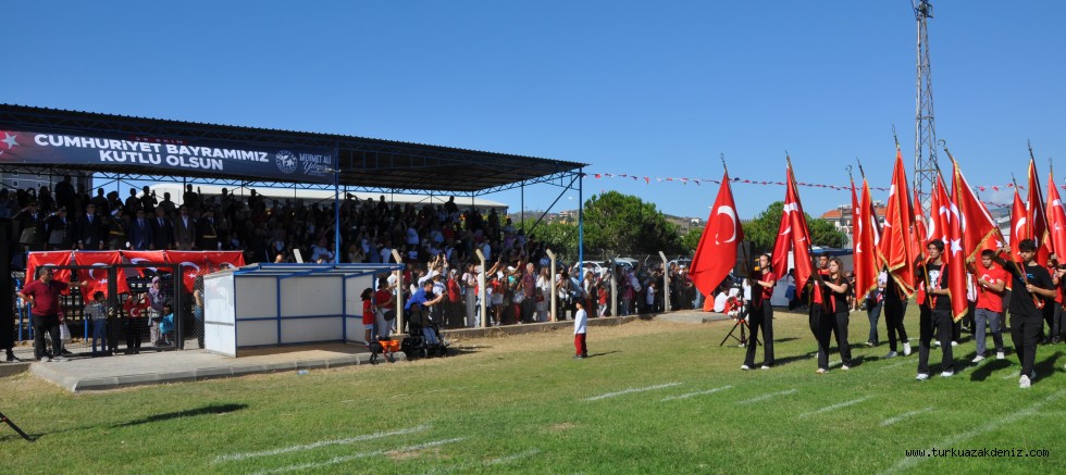 Gazipaşa'da 29 Ekim coşkuyla kutlandı