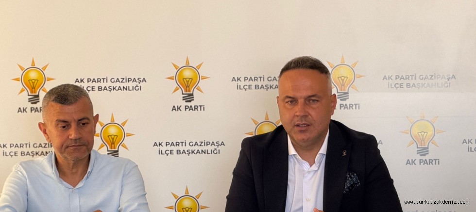 GAZİPAŞA’DA DOĞAL GAZ VE YOL TARTIŞMASI: “HİZMET GÖNÜL İŞİDİR”