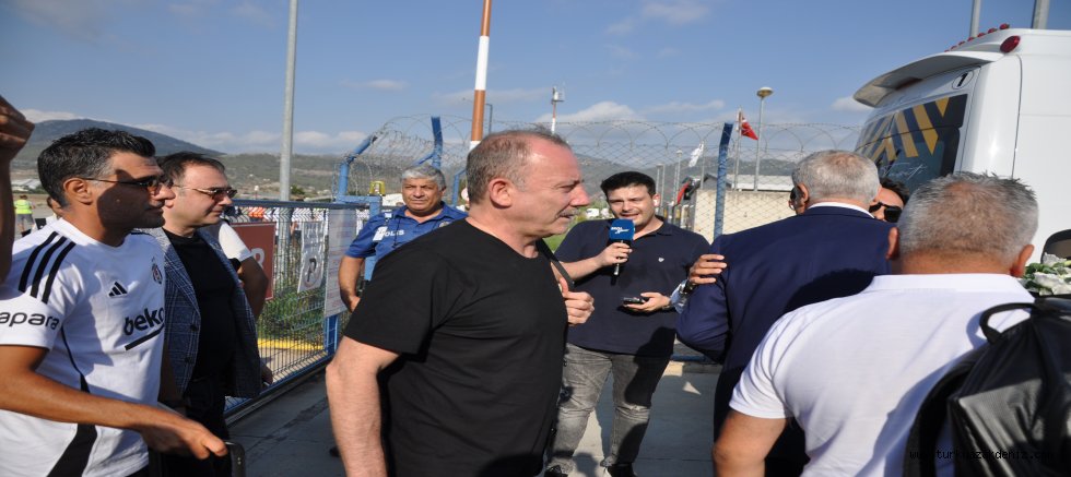 BEŞİKTAŞ KAFİLESİ GAZİPAŞAYA GELDİ
