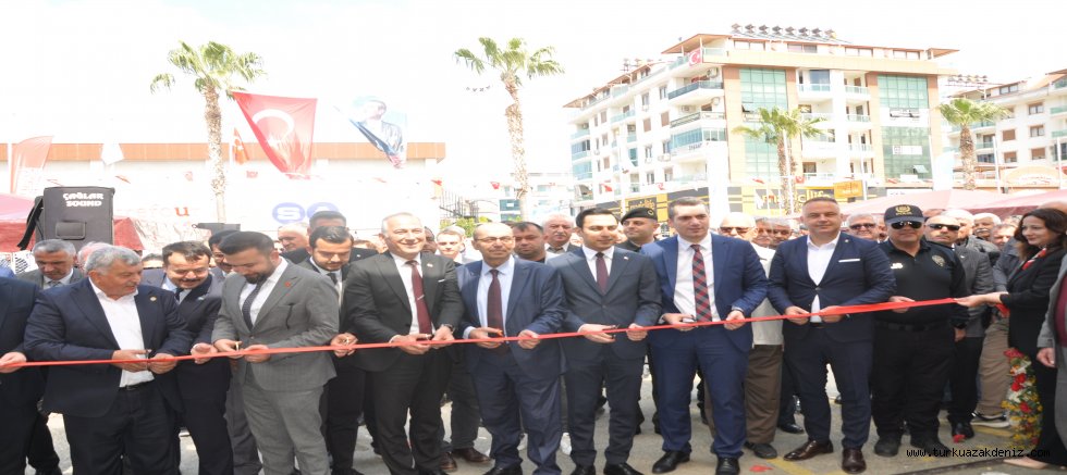 Gazipaşa 15. Tarım Fuarı açıldı