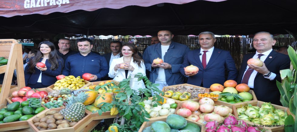 Gazipaşa Çekirdeksiz Nar ve Tropikal Meyve Festivali başladı