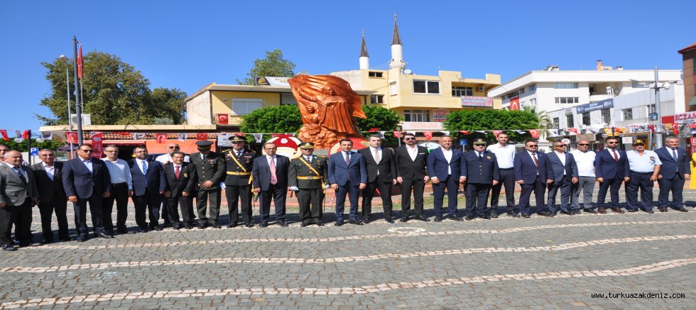 Gazipaşa'da 30 Ağustos Zaferi'nin yıldönümü kutlandı