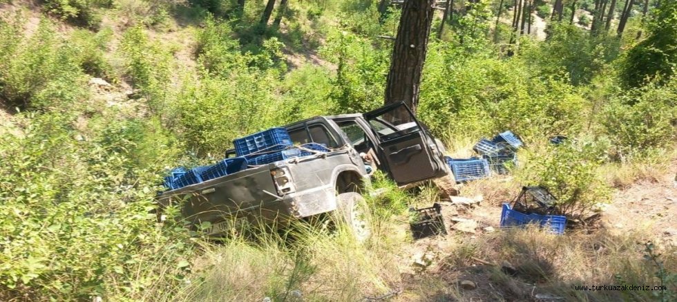 GAZİPAŞA KAZA,1 AĞIR, 3 YARALI