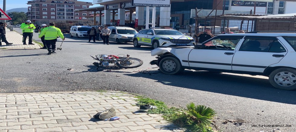 GAZİPAŞA KAZA, 1 YARALI