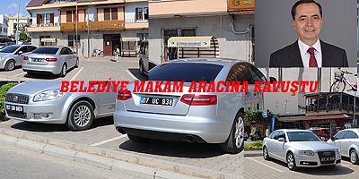 Gazipaşa belediyesi makam aracına kavuştu