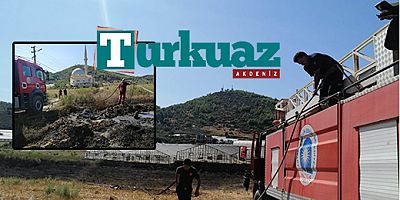 GAZİPAŞA ANIZ YANGINI