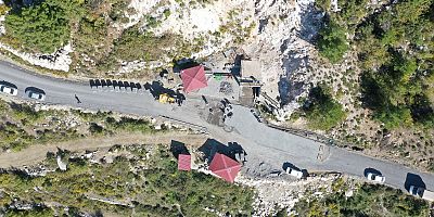 GAZİPAŞA BELEDİYESİ'NDEN AKMUĞAR ÇEŞMESİ'NDE KAPSAMLI ÇEVRE DÜZENLEME ÇALIŞMASI