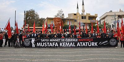 Gazipaşa'da 10 Kasım töreni