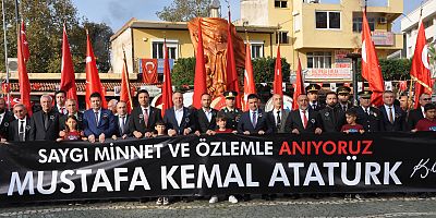 Gazipaşa'da 10 Kasım töreni