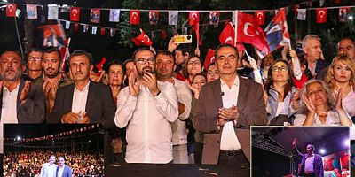 GAZİPAŞA’DA 29 EKİM ÇOŞKUSU FENER ALAYI VE KONSERLE DEVAM ETTİ