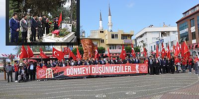 Gazipaşa'da Çanakkale şehitleri törenle anıldı
