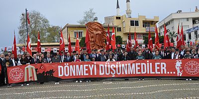 Gazipaşa'da Çanakkale şehitleri törenle anıldı