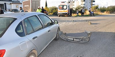 Gazipaşa'da kaza, 1 yaralı