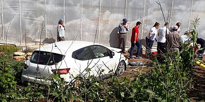 Gazipaşa’da kaza, 2 yaralı