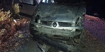 GAZİPAŞA’DA KAZA 3 YARALI