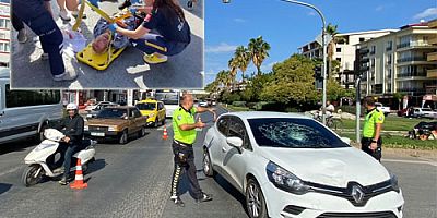 GAZİPAŞA’DA OTOMOBİLİN ÇARPTIĞI YAYA AĞIR YARALANDI