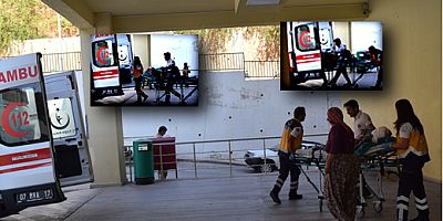 GAZİPAŞA DÜŞME SONUCU YAŞLI ADAM AĞIR YARALANDI