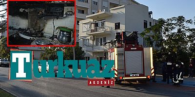 GAZİPAŞA EV YANGINI