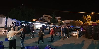 Gazipaşa Toptancı Halinde Gergin dakikalar, yaralıların olduğu gelen bilgiler arasında