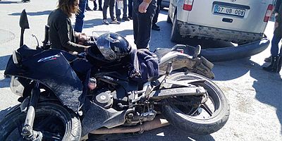 Gazipaşa kaza, 1 yaralı 