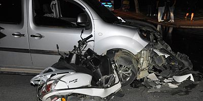 GAZİPAŞA KAZA,1 YARALI