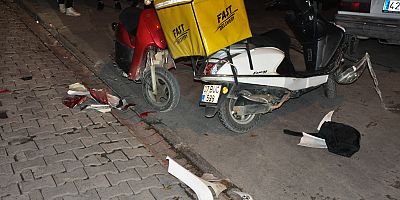 GAZİPAŞA KAZA 2 YARALI