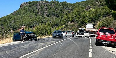 GAZİPAŞA KAZA,4 YARALI