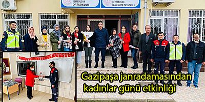 Jandarmadan 8 Mart Dünya Kadınlar Günü Etkinliği