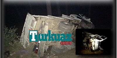 Kamyonet 40 metrelik uçuruma yuvarlandı. 2 ağır yaralı