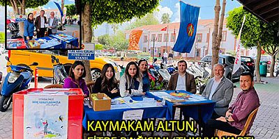 KAYMAKAM ALTUN, FİTRE BAĞIŞINI (THK)’YA YAPTI