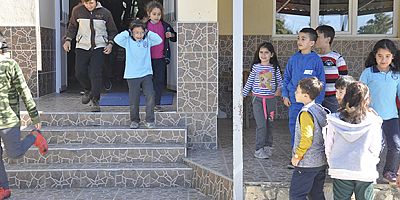 Okulda yangın tatbikatı yapıldı