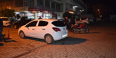 Otomobille, motosikletin çarpıştığı kazada, 1 kişi yaralandı