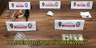 POLİSTEN UYUŞTURUCU OPERASYONU