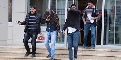 Şüpheliler tutuklandı