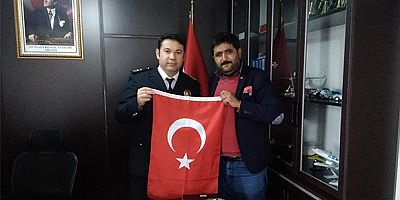 Ülkü Ocakları Polis Teşkilatını ziyaret etti.